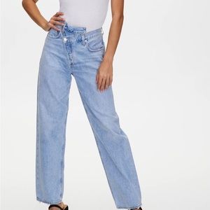AGOLDE Criss Cross Jeans